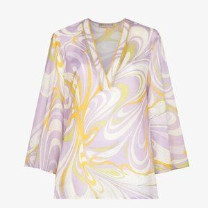 NWOT Pucci Onde Print Lilac Tunic